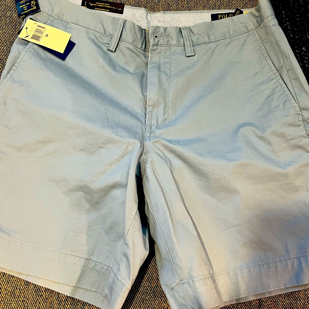 Men’s stretch chino short Polo NWT 34